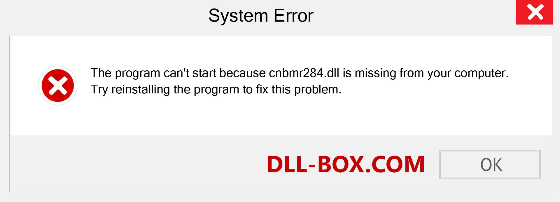  cnbmr284.dll file is missing?. Download for Windows 7, 8, 10 - Fix  cnbmr284 dll Missing Error on Windows, photos, images